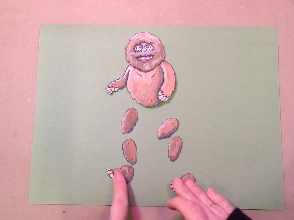 Step 1: Use a sharp craft knife to cut out the pieces