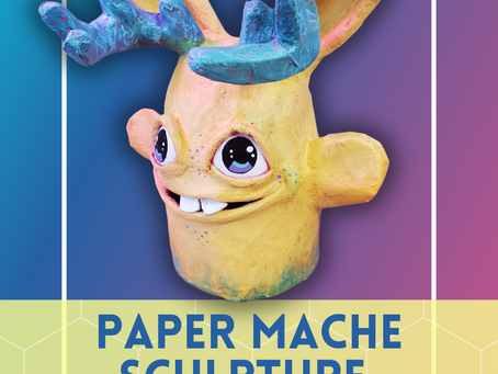 How to Transform a Basic Paper Mache Blob into an Impressive Sculpture!