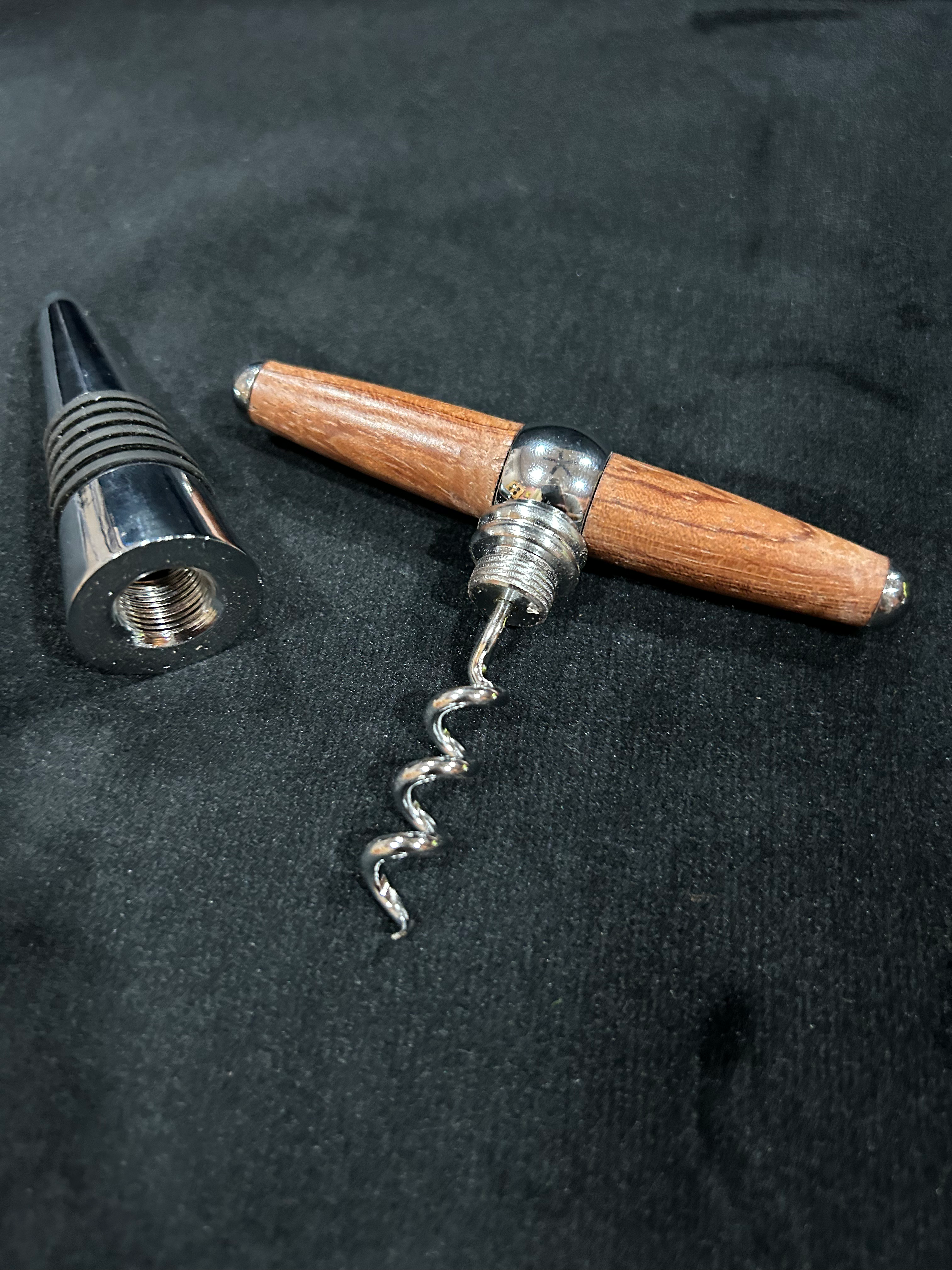All-in-one Wine Stopper & Corkscrew