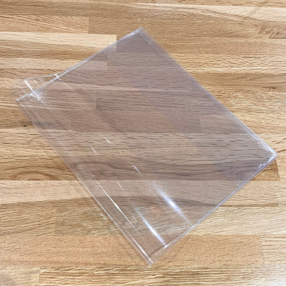 サムネイル： オリジナルバインダークリアカバー