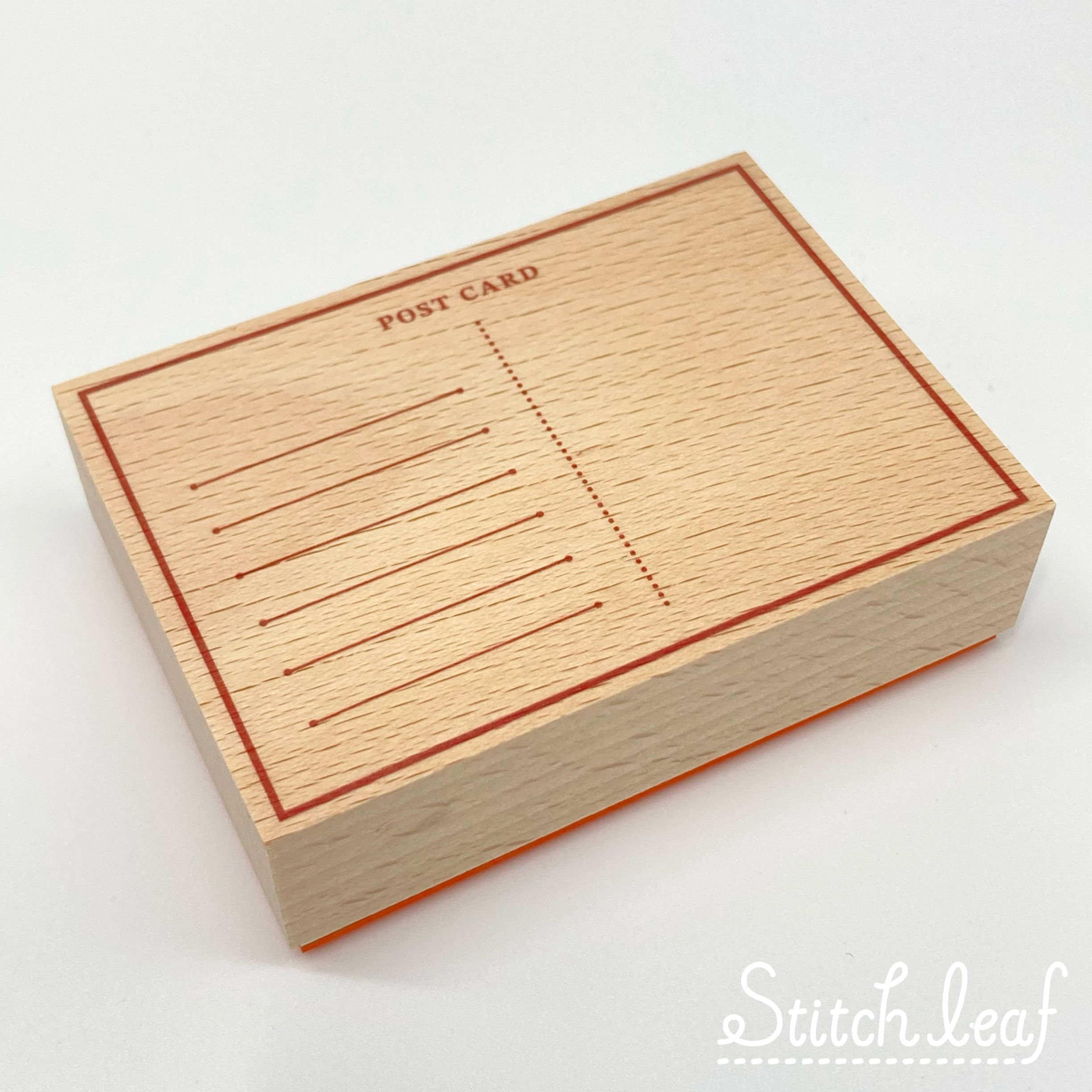 鳥の葉工房 ポストカード はんこ