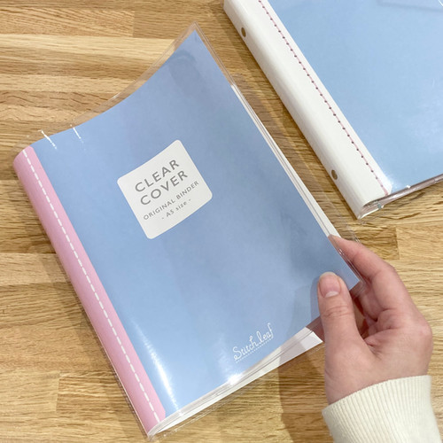 オリジナルバインダークリアカバー | Stitch leaf