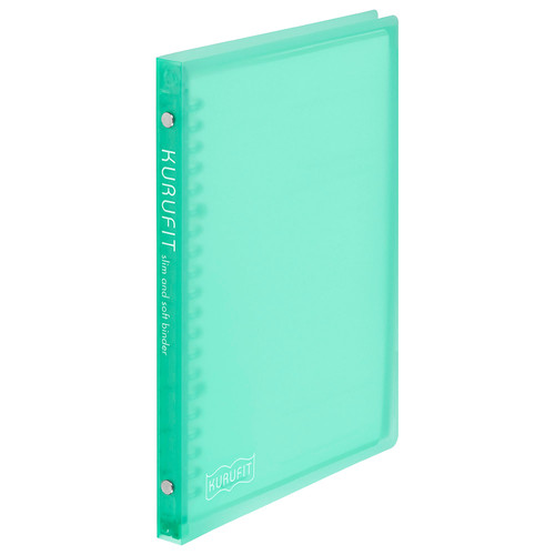 新品 15冊 A5 バインダー ファイル クルフィット KURUFIT a5 クリア