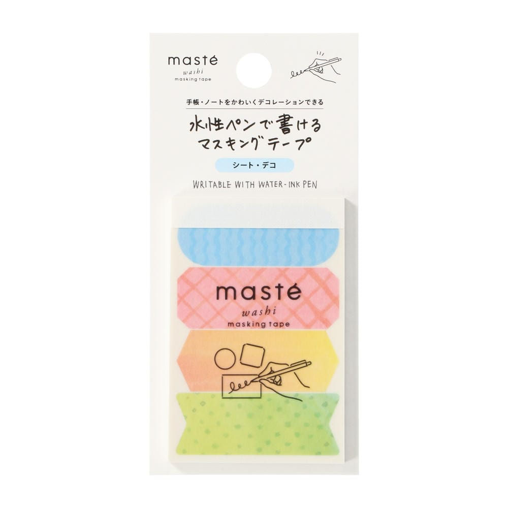 Marksマステ シートデコ・タイトル・スイサイ