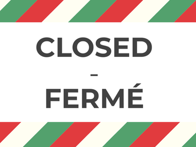 Fermeture du Centre aquatique pour les Fêtes