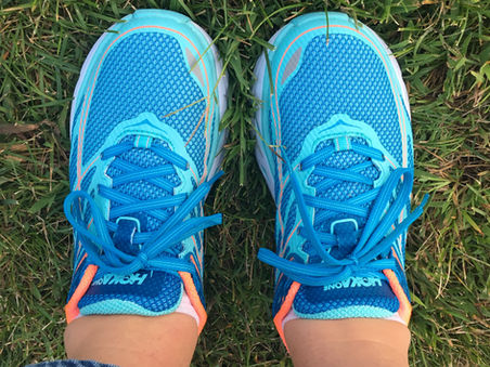 walk this way - in your hoka one ones