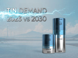 Energy Transition Technologies Projected to Boost Tin Demand