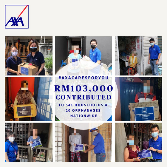 AXA CONTINUES TO EMPOWER LIVES DURING TOUGH TIMES