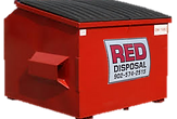 6 yard dumpster bin