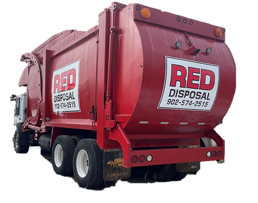 garbage disposal truck