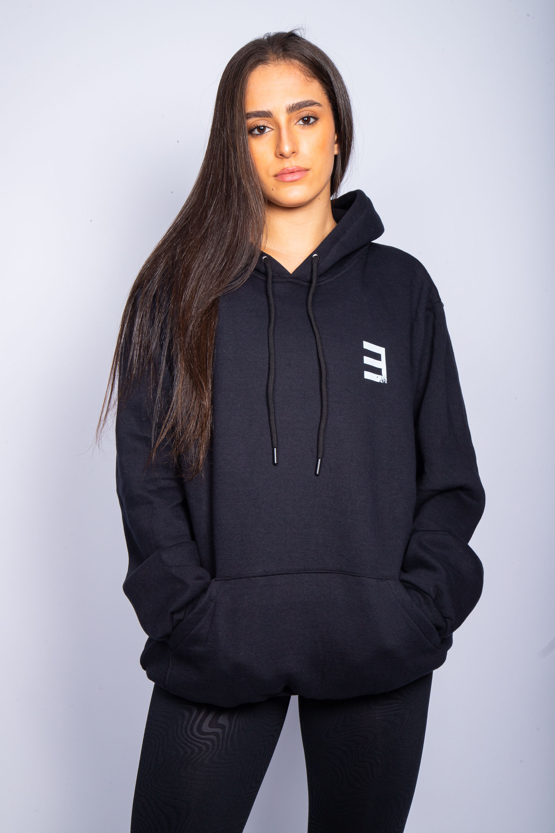 Blusão de Moletom Black