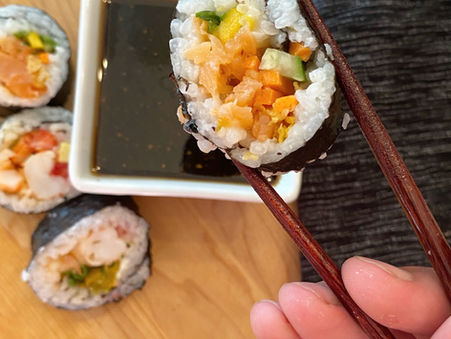Makis aux saumons