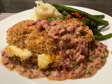 Poitrines de poulet cordon-bleu