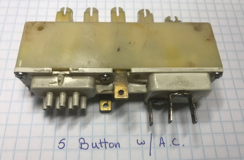 Thumbnail: 5 BUTTON Heater Switch Repair Kit  - CAMS ONLY