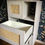 Miniature : Commode cannage