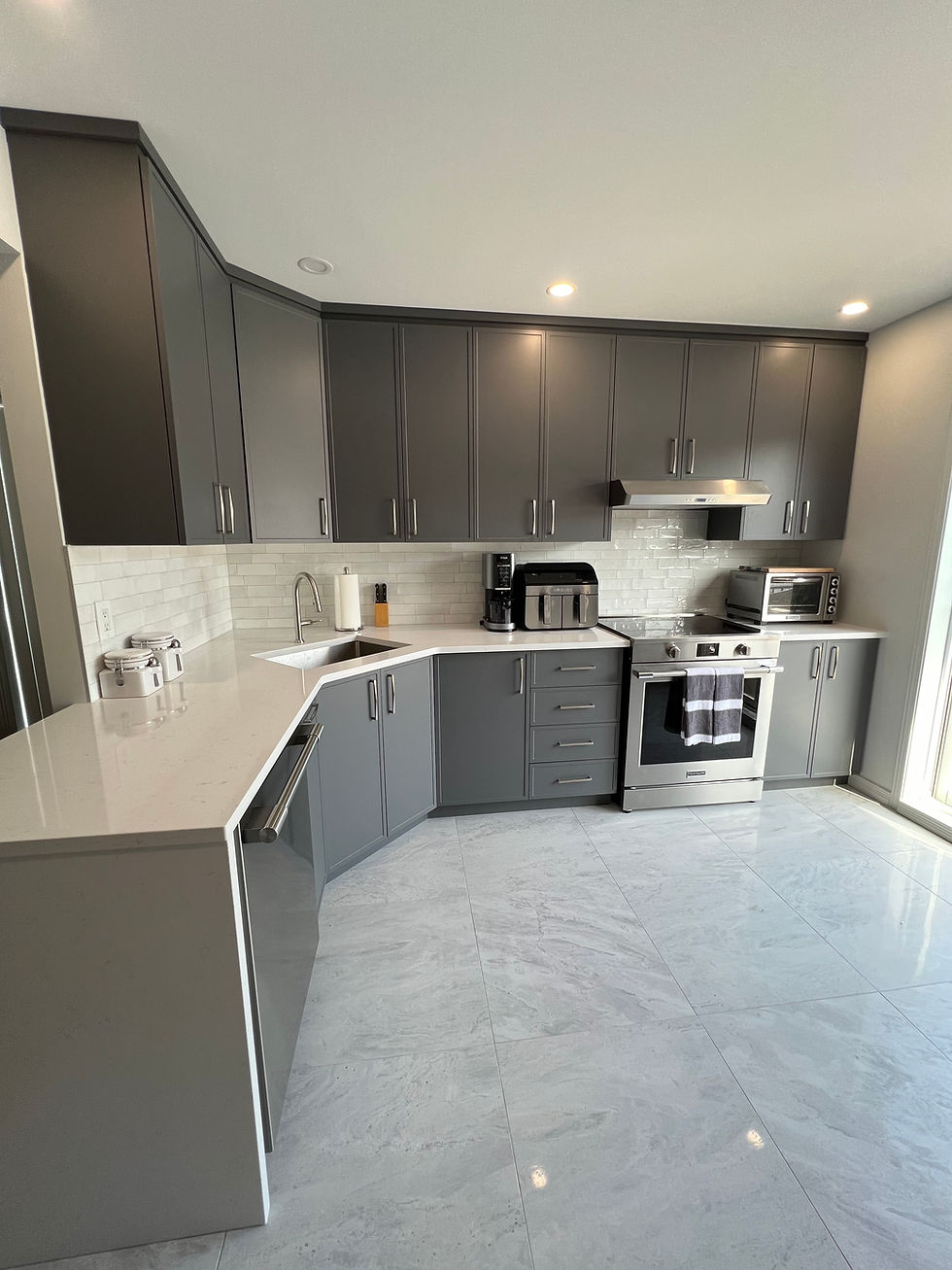 Rénovation d'armoires de cuisine