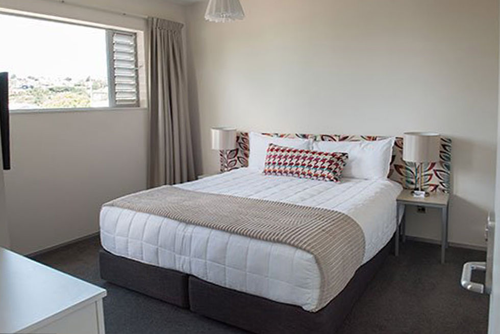 Master Bedroom of Beachfront 2 Bedroom Suite