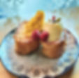 秋のフレンチトースト Autumn french toast Homemade pumpkin cream and vanilla ice cream