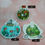 Thumbnail: Needle Minder - Cat Fisherman, Bottled Bunny, Teapot Terrarium Cactus & Mice.