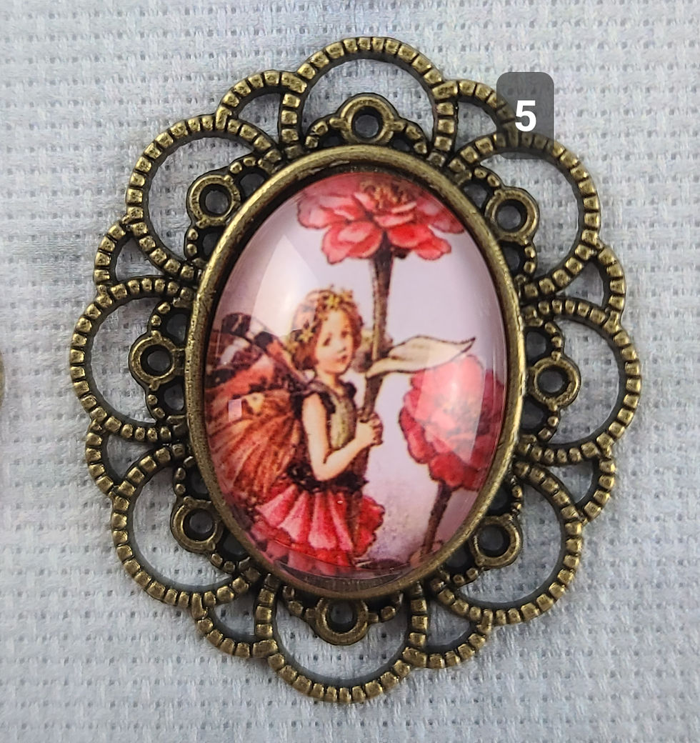 Thumbnail: Needle Minder - Framed Fairies
