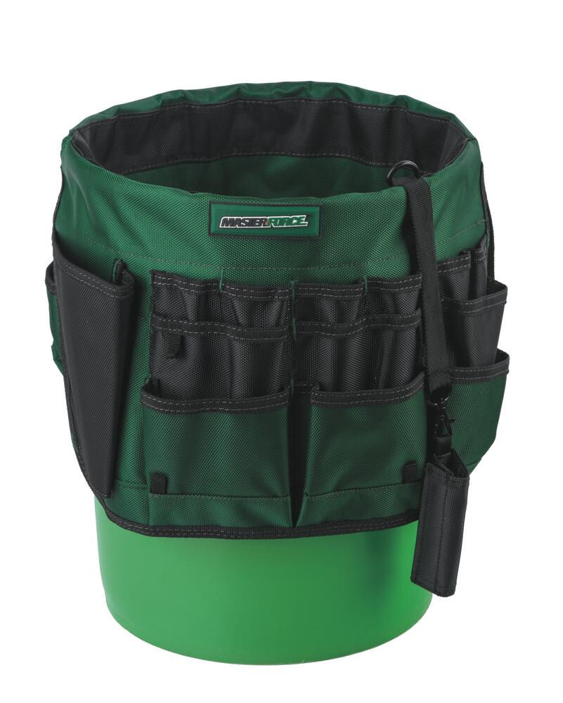 Five gallon bucket with bucket organizer