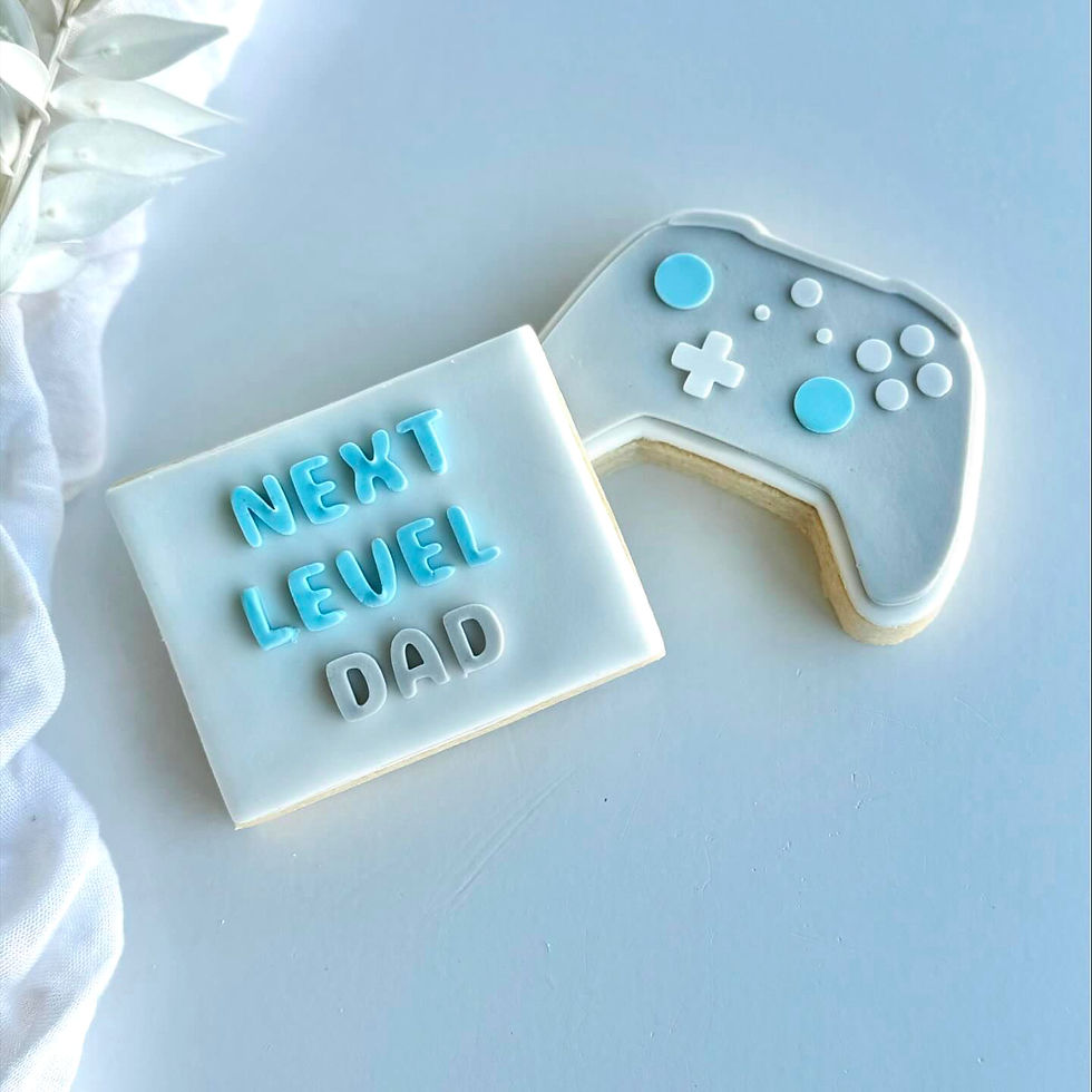 Thumbnail: Game Controller - Fondant Stamp & Cookie Cutter