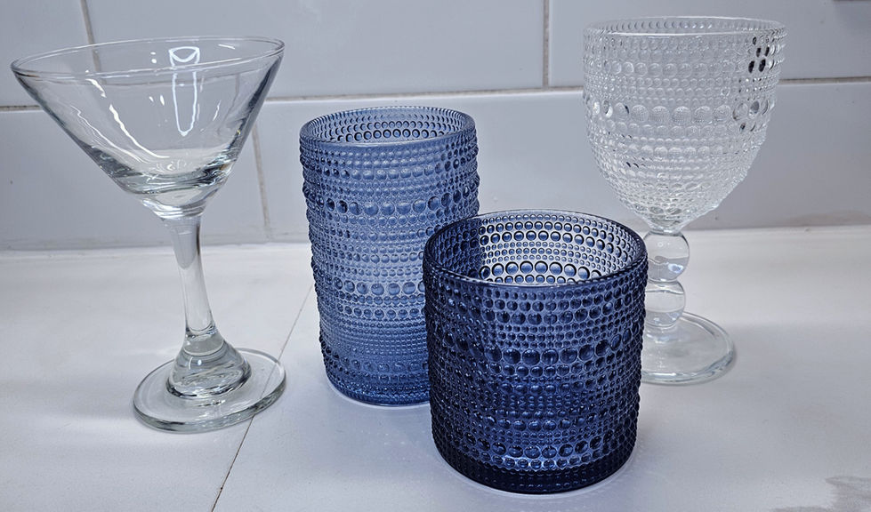MARTINI
BLUE JUPITER
HALO GOBLET