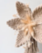 Miniature : Fleur en macramé "Hibiscus"