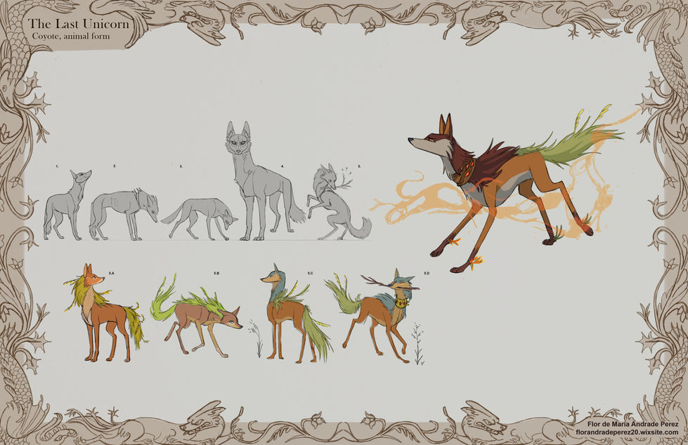 Visdev Project. Styled after the movie "The Last Unicorn"