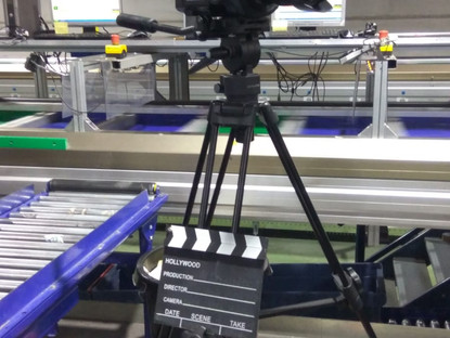 Preparativos del vídeo de Navidad