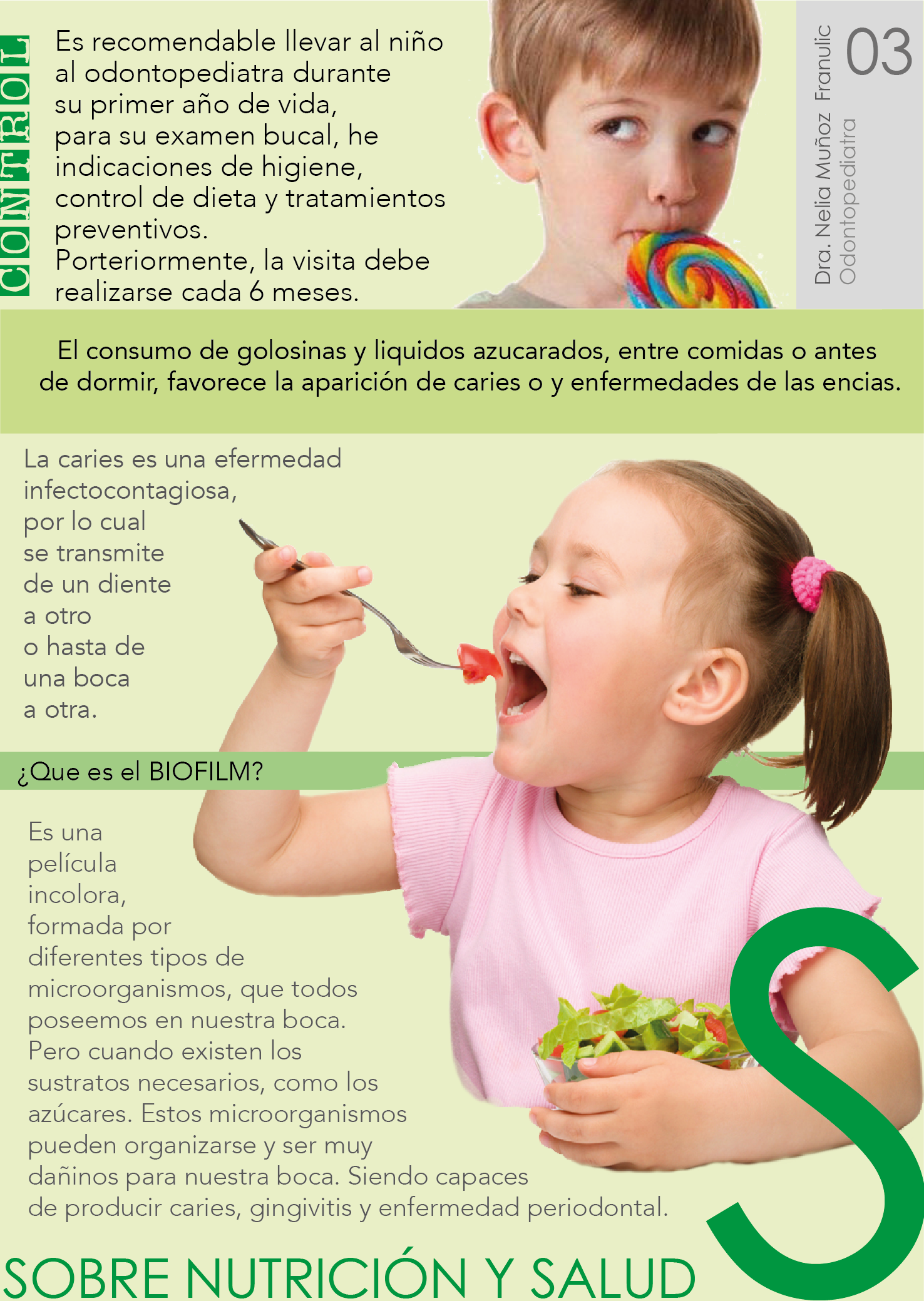 FOLLETOS ODONTOPEDIATRIA