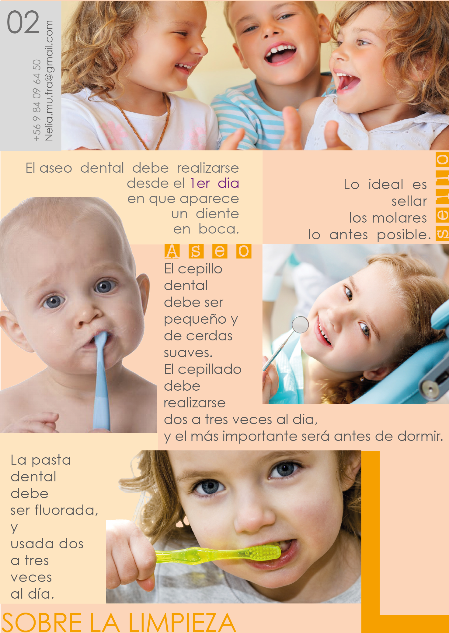 FOLLETOS ODONTOPEDIATRIA