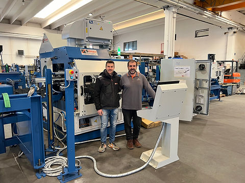 Incontro con cliente Simec segatrici industriali