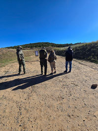 Roy McClellan instructs student on clearing procedures