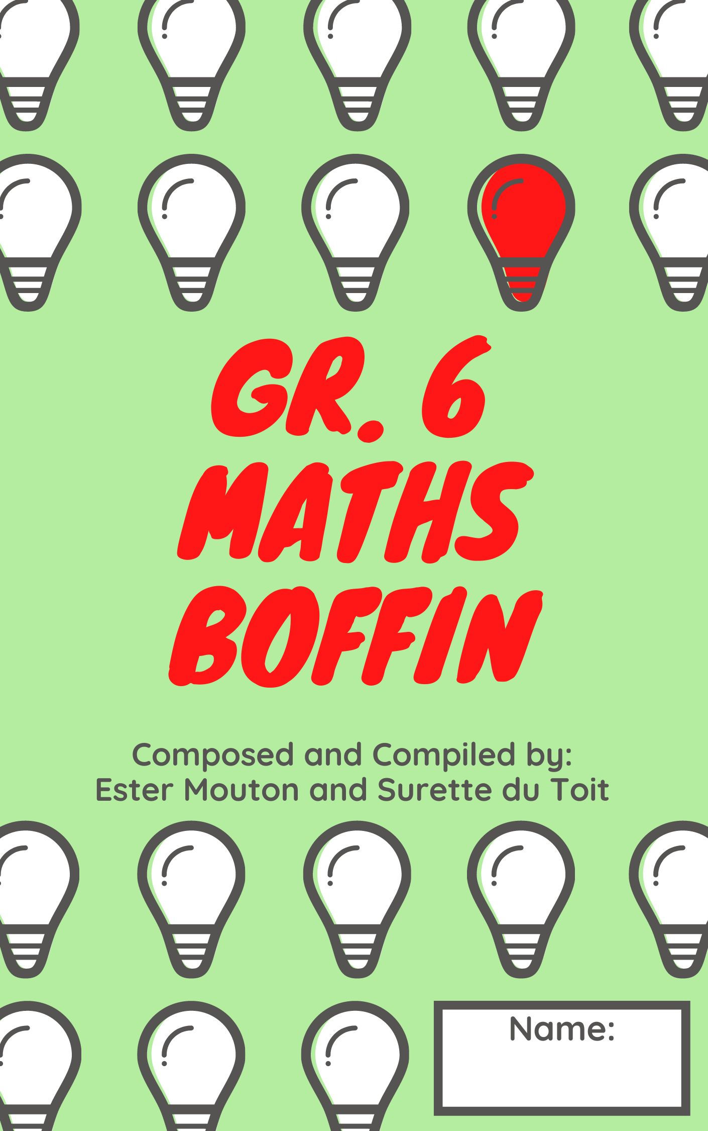 Gr. 6 Maths Boffin