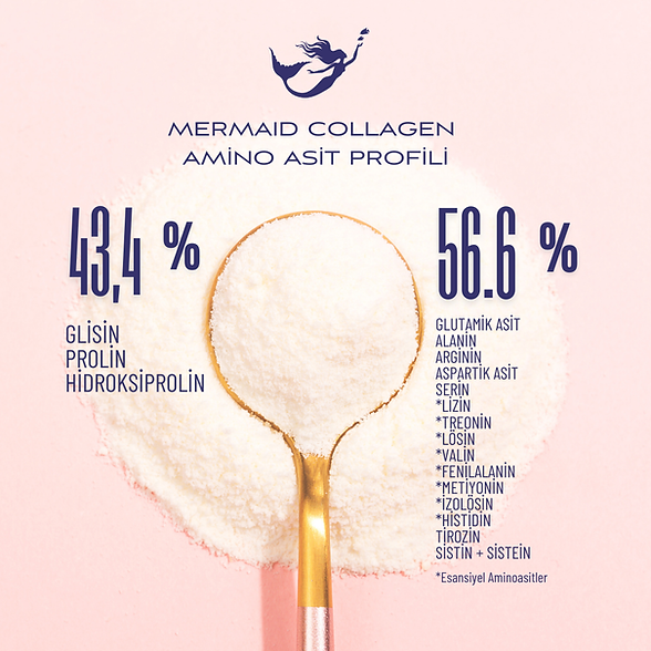 Mermaid Collagen Amino Asit Profili