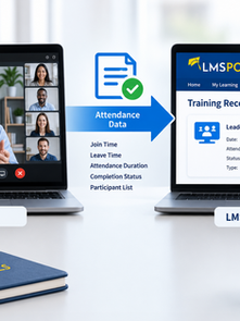 How Does Webinar Attendance Become an LMS Training Record?