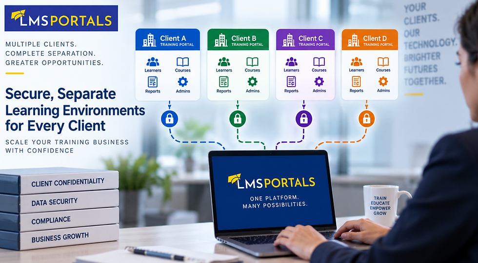 Why Is LMS Data Isolation Important for Training Providers?