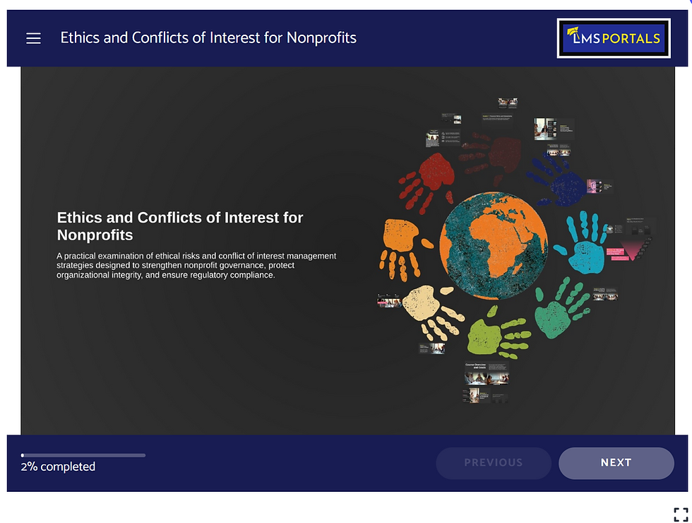 Ethics and Conflicts of Interest for Nonprofits: Governance-Focused Compliance Course