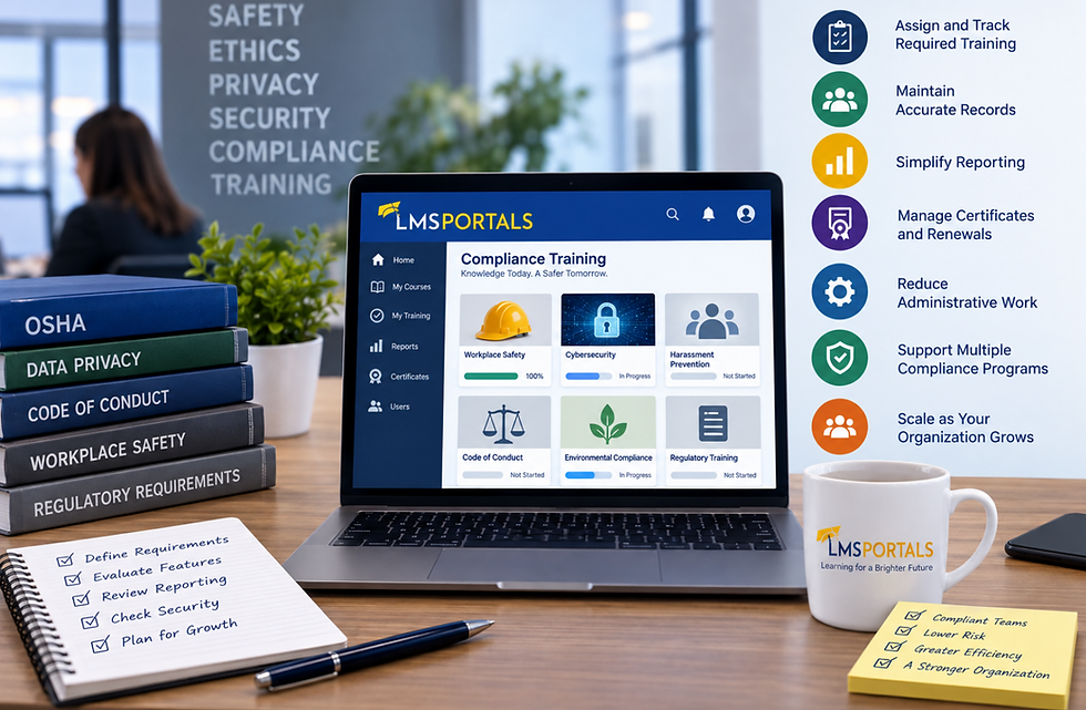 How to Evaluate an LMS for Compliance Training