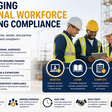 Managing External Workforce Training Compliance