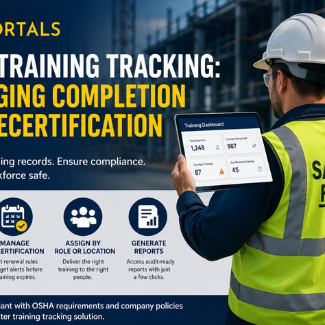OSHA Training Tracking: Managing Completion and Recertification