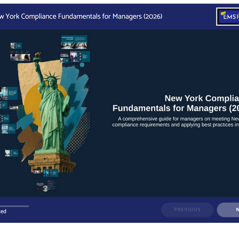 New York Compliance Fundamentals for Managers (2026): Practical Training