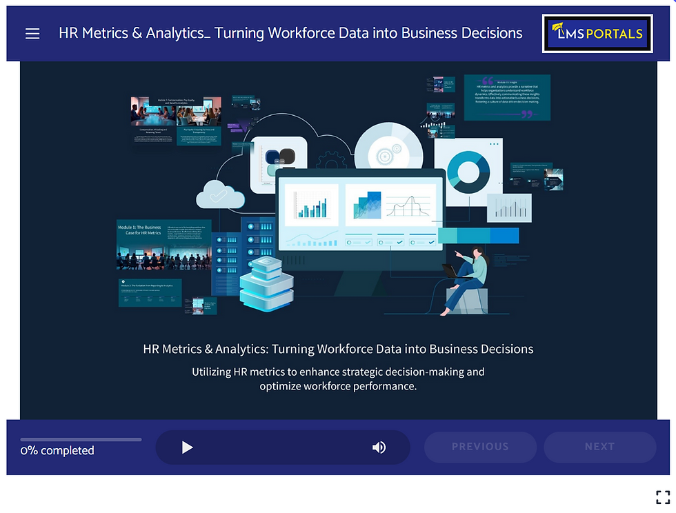 HR Metrics & Analytics: Turning Workforce Data into Business Decisions