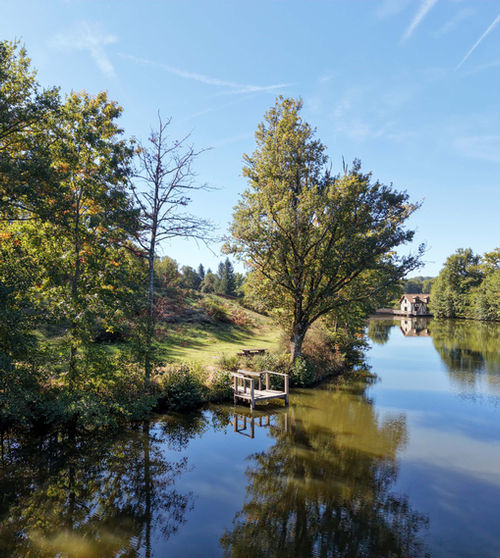 Chalet au bord d'un lac à louer