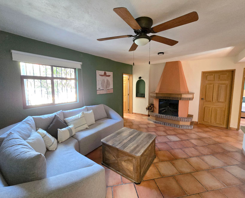 Un salón ideal para disfrutar de un fin de semana en familia o entre amigos cerca de León