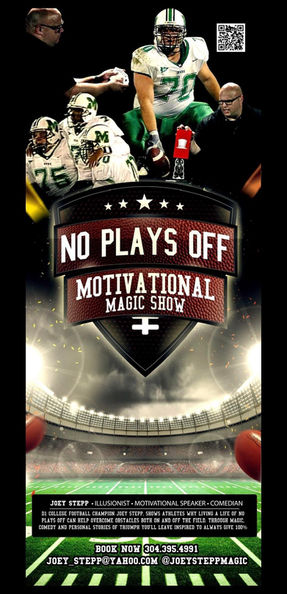 No plays off banner 