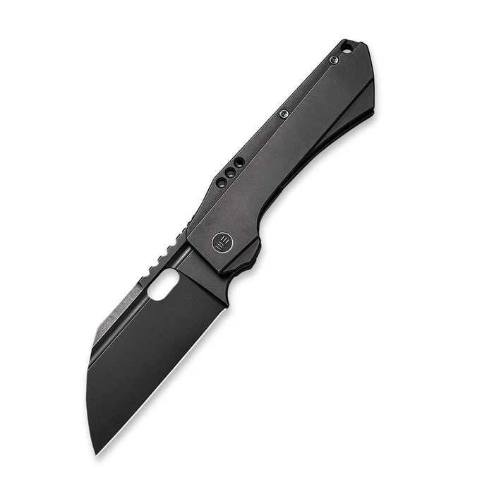Roxi 3 Front Flipper & Thumb Hole Knife Titanium Handle