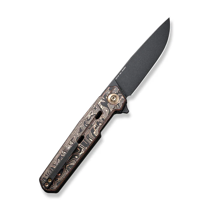 WEKNIFE Navo Flipper Knife Carbon Fiber Handle (3.25" CPM 20CV Blade) WE22026-5