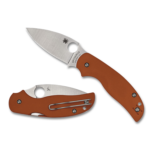 Sage 5 Burnt Orange G-10 CPM REX 121 PlainEdge
